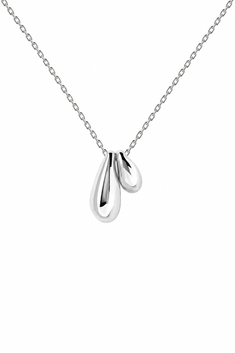 Κολιέ PD PAOLA Ασήμι Sugar Silver