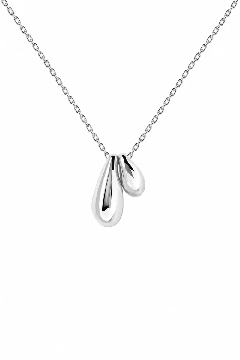 Κολιέ PD PAOLA Ασήμι Sugar Silver