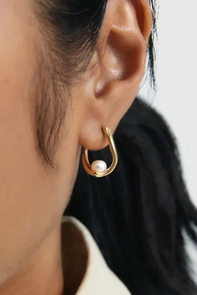 Σκουλαρίκι PD PAOLA PDP Alloy La Perla Aura Hoops