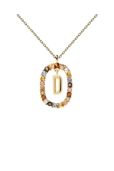 Κολιέ PD PAOLA Ασήμι Letter