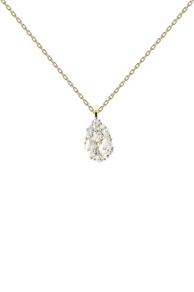 Κολιέ PD PAOLA Ασήμι Vanilla Gold