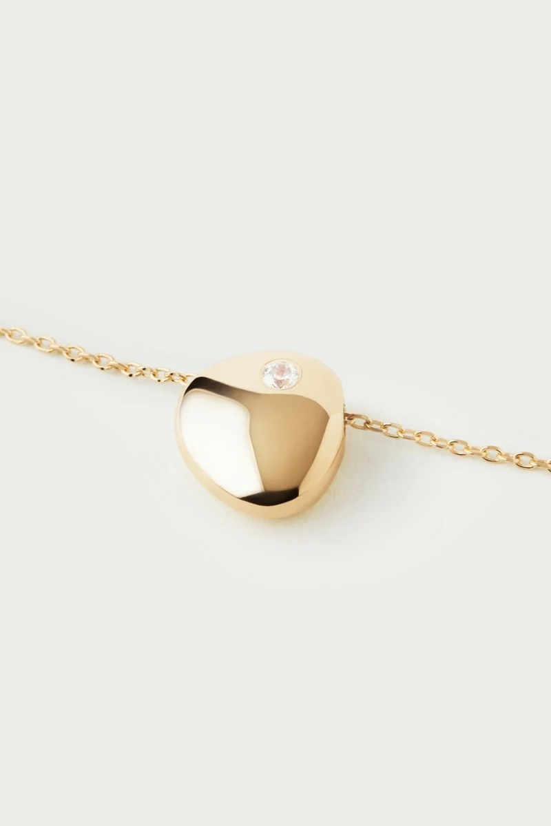 Κολιέ PD PAOLA Ασήμι Essentials Wave Gold