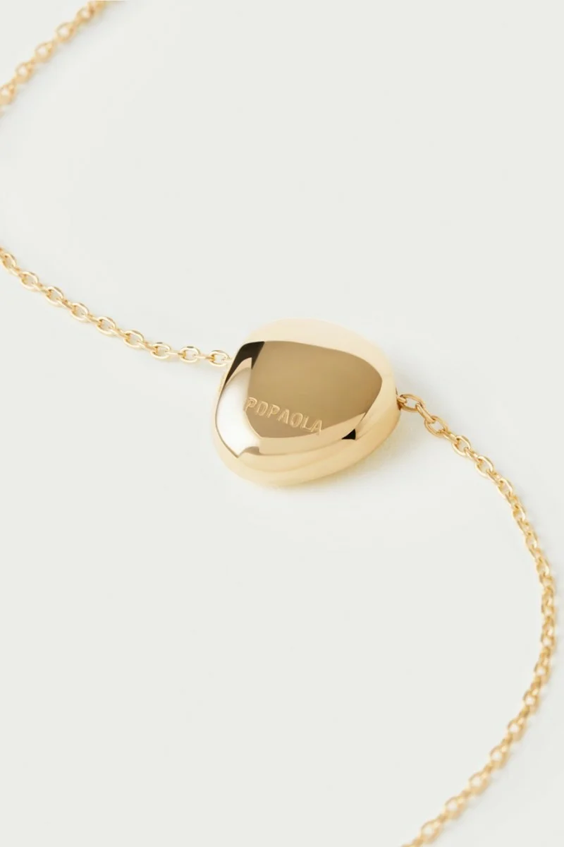 Κολιέ PD PAOLA Ασήμι Essentials Wave Gold