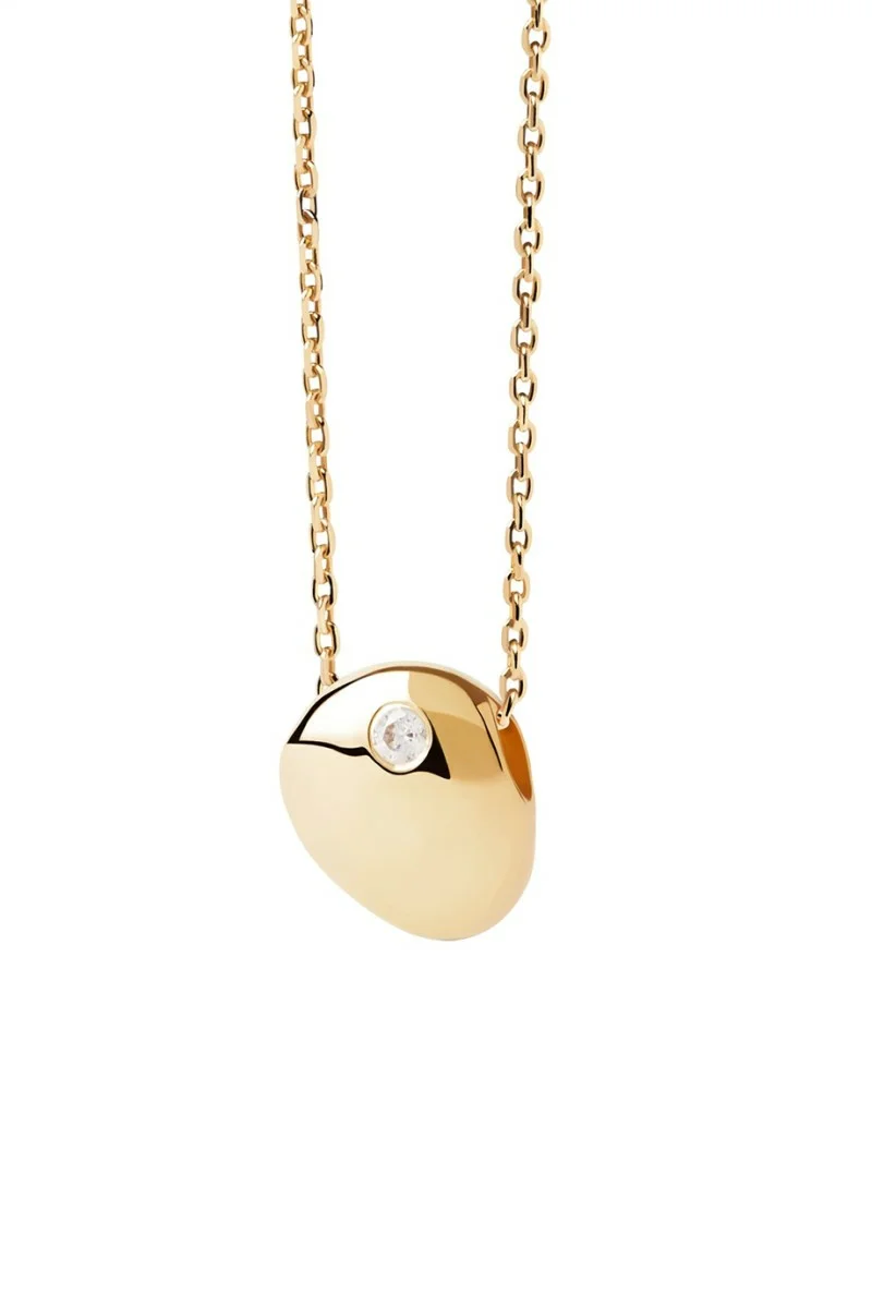 Κολιέ PD PAOLA Ασήμι Essentials Wave Gold