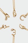 Κολιέ PD PAOLA Ασήμι Initial Pendant