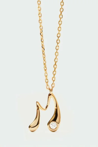 Κολιέ PD PAOLA Ασήμι Initial Pendant