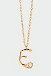 Κολιέ PD PAOLA Ασήμι Initial Pendant