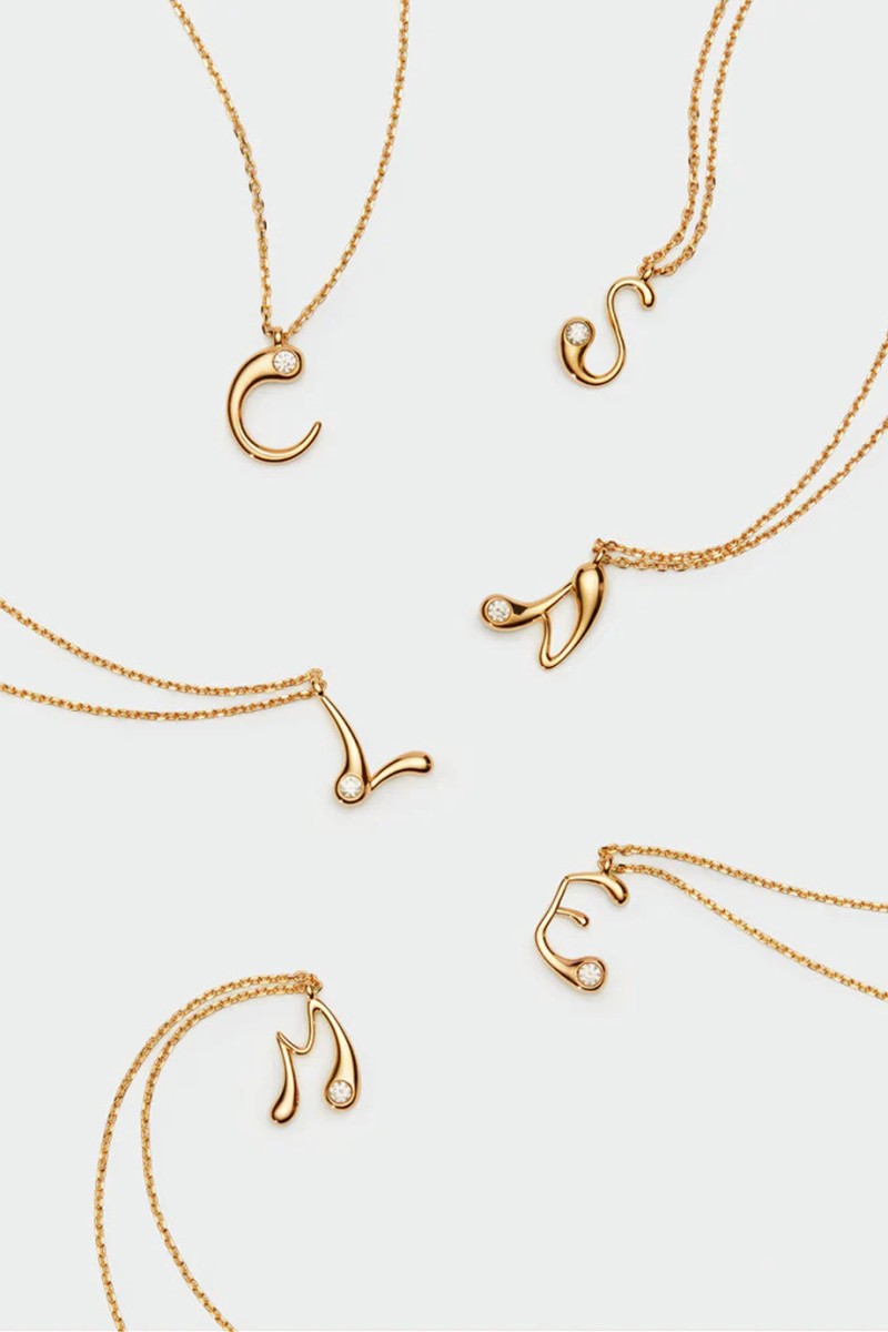 Κολιέ PD PAOLA Ασήμι Initial Pendant