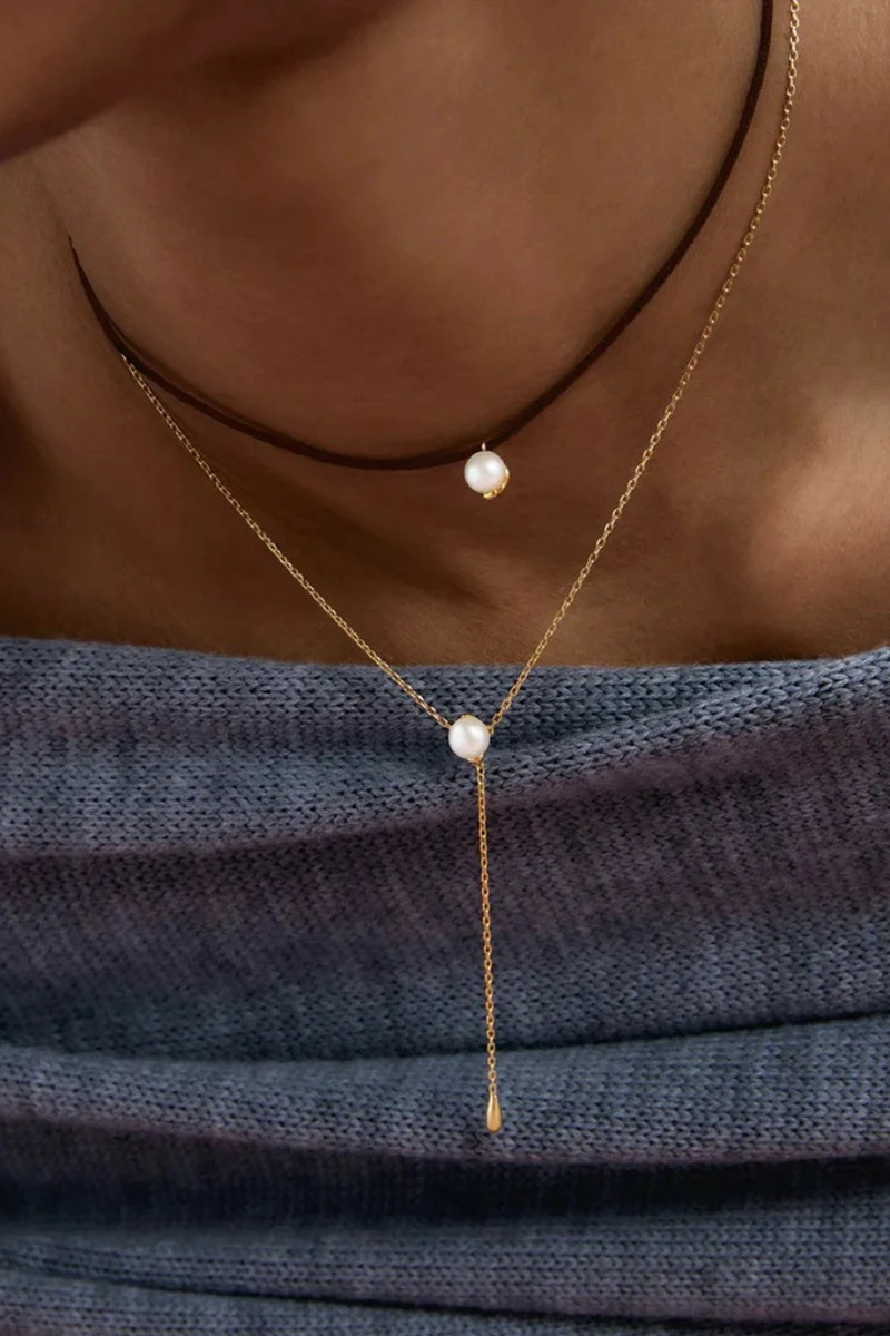 Κολιέ PD PAOLA PDP Alloy The Moment Pearl Stella
