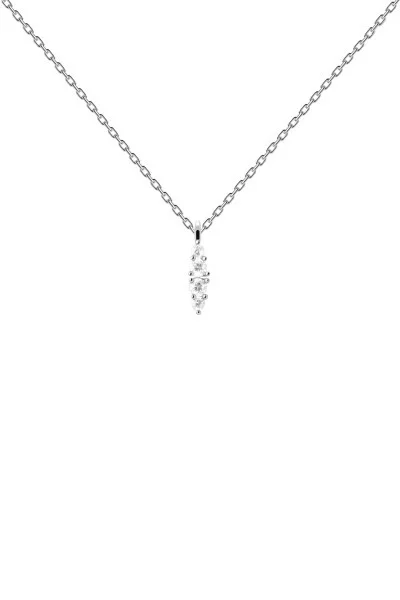 Κολιέ PD PAOLA Ασήμι Gala Silver