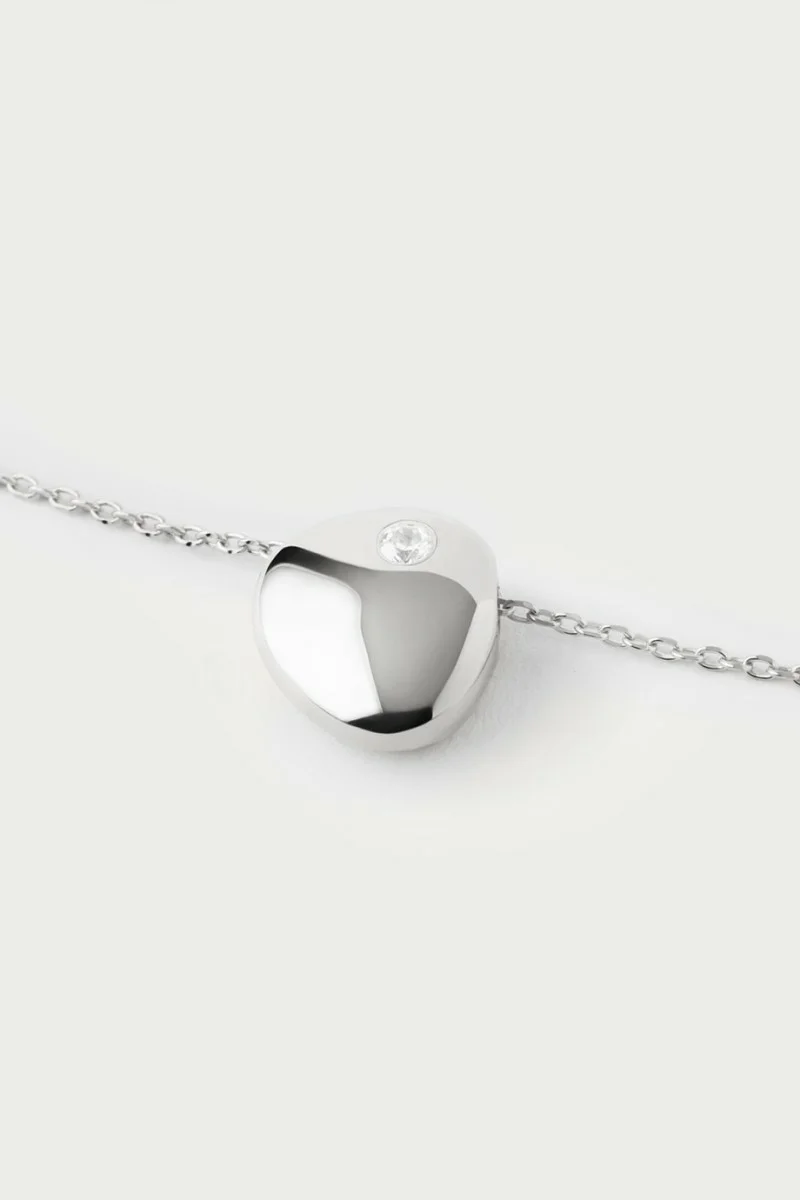 Κολιέ PD PAOLA Ασήμι Essentials Wave Silver