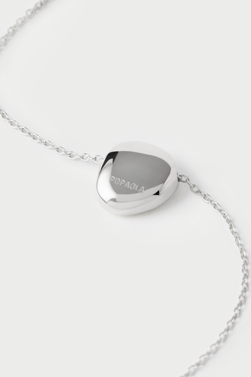 Κολιέ PD PAOLA Ασήμι Essentials Wave Silver