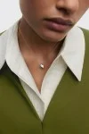 Κολιέ PD PAOLA Ασήμι Essentials Wave Silver
