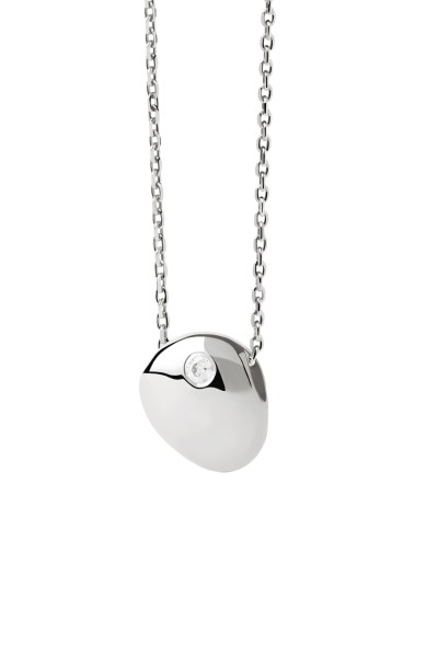 Κολιέ PD PAOLA Ασήμι Essentials Wave Silver