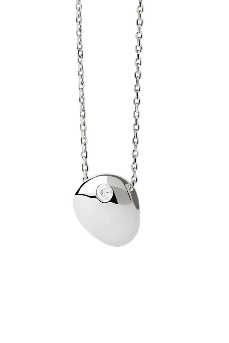 Κολιέ PD PAOLA Ασήμι Essentials Wave Silver
