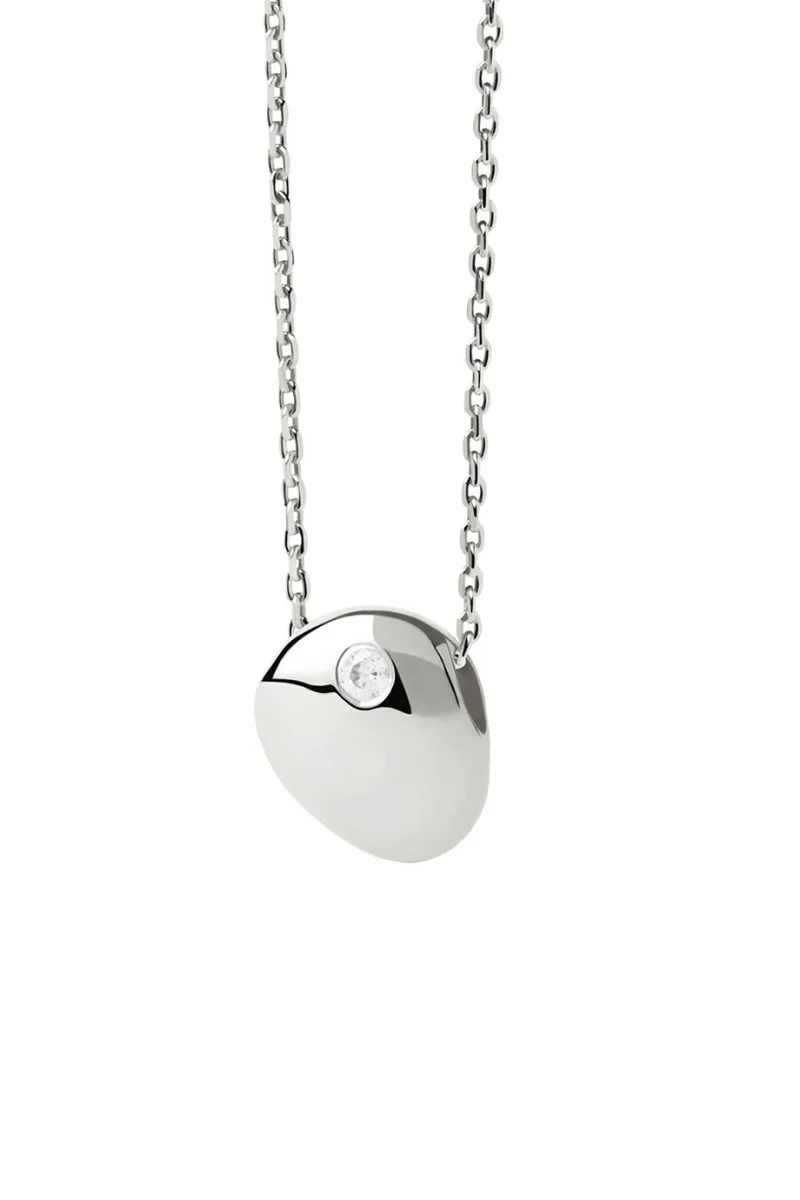 Κολιέ PD PAOLA Ασήμι Essentials Wave Silver