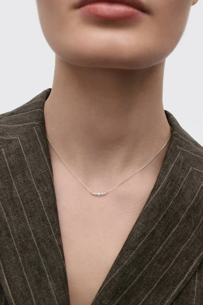 Κολιέ PD PAOLA Ασήμι Essentials Estela Silver