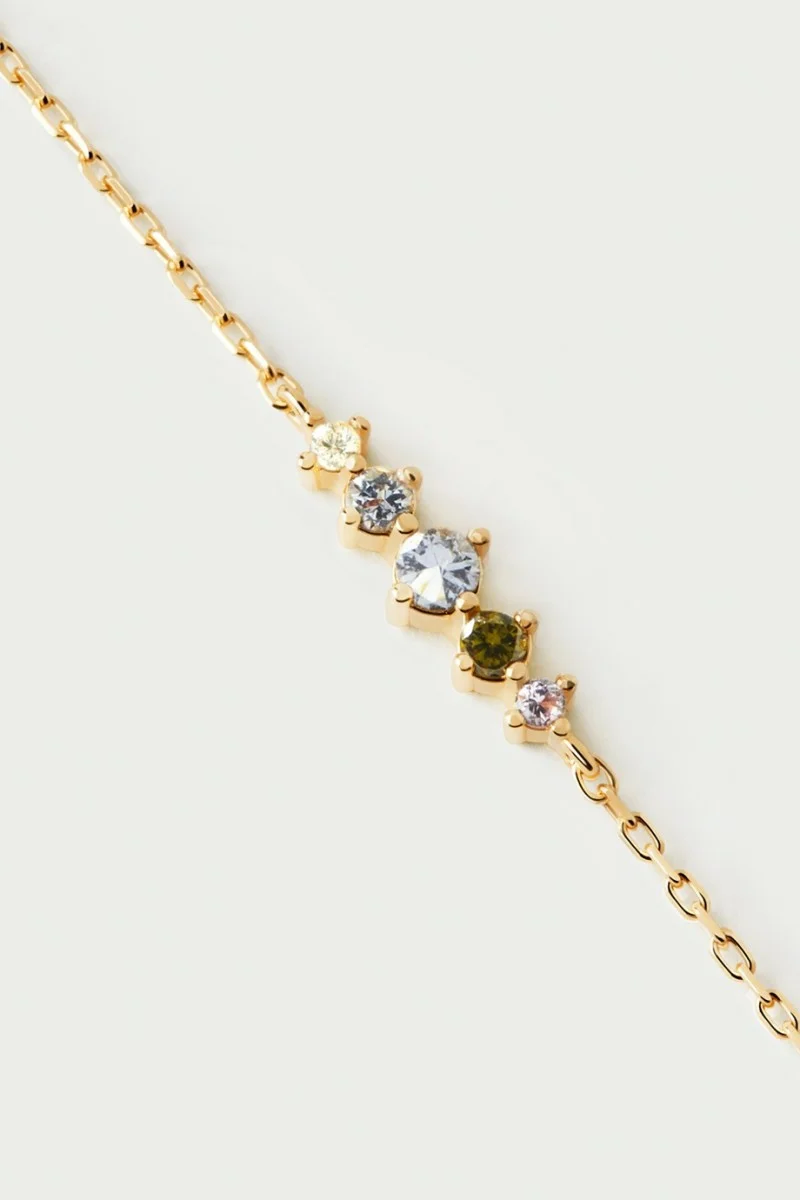 Βραχιόλι PD PAOLA Ασήμι Multicolor Estela Gold