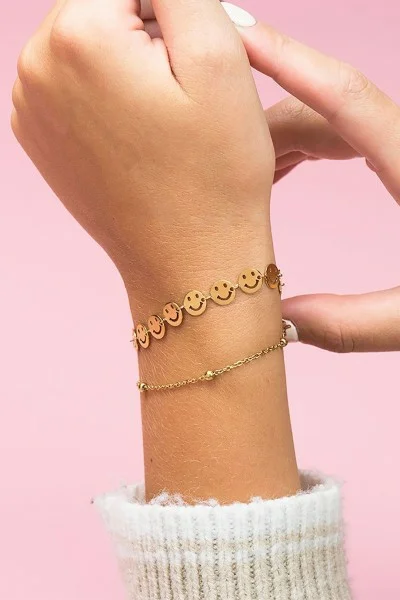 Βραχιόλι OOZOO από Ατσάλι Beads SB-1001