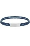 Βραχιόλι OOZOO Blue Leather από Ατσάλι SB-1056-195
