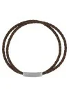 Βραχιόλι OOZOO Brown Leather από Ατσάλι SB-1058-195