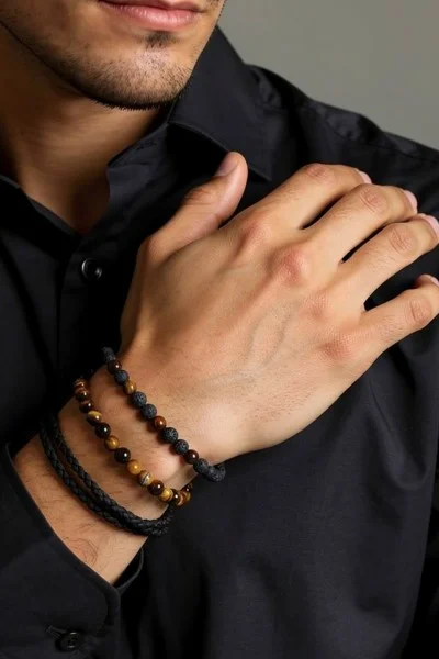 Βραχιόλι OOZOO από Ατσάλι SB-1065-210