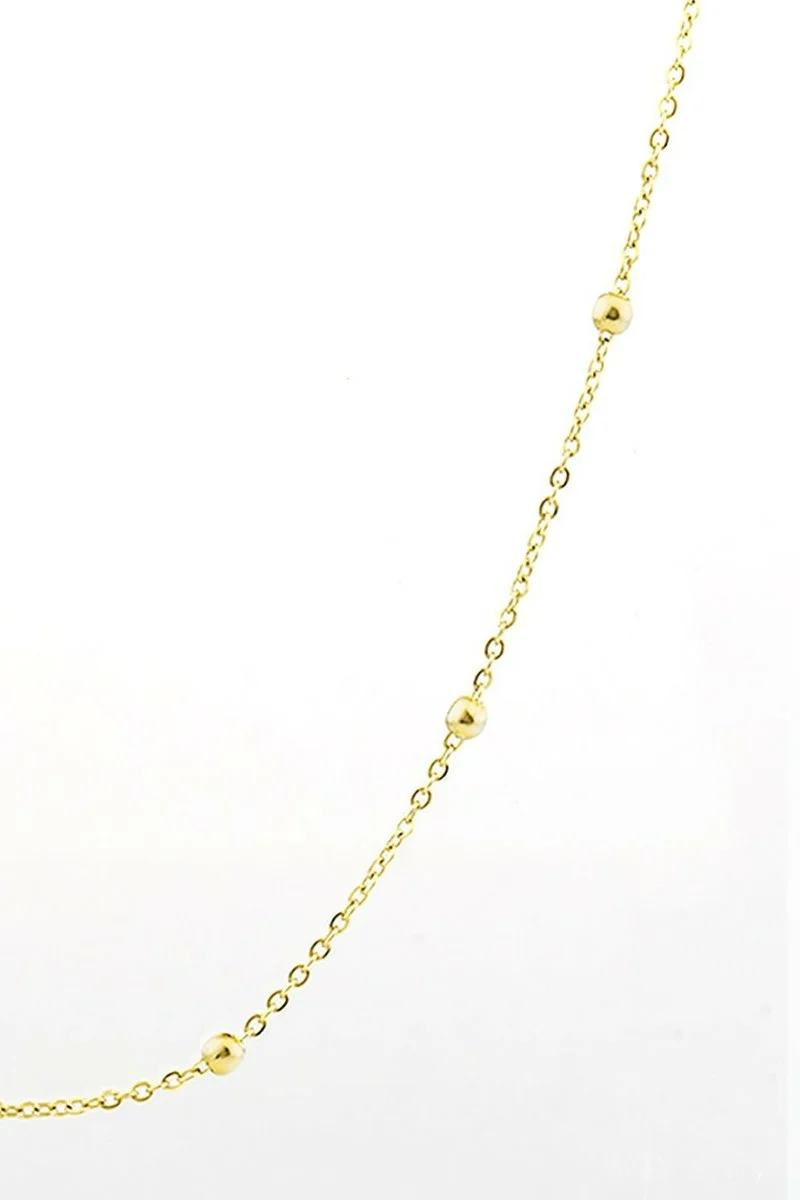Κολιέ OOZOO από Ατσάλι Beads SN-2001