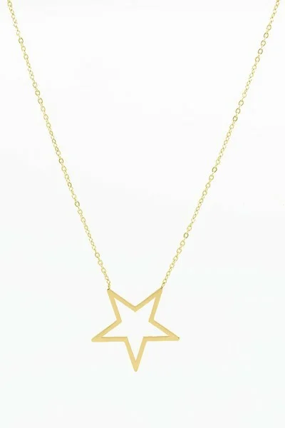 Κολιέ OOZOO από Ατσάλι Star SN-2022