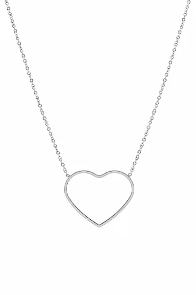 Κολιέ OOZOO από Ατσάλι Heart SN-2027