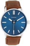 OOZOO Timepieces Brown Leather Strap 45mm C11400