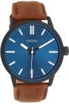 OOZOO Timepieces Brown Leather Strap 45mm C11401