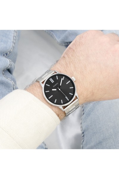 OOZOO Timepieces Bracelet Collection Silver 45mm C11514