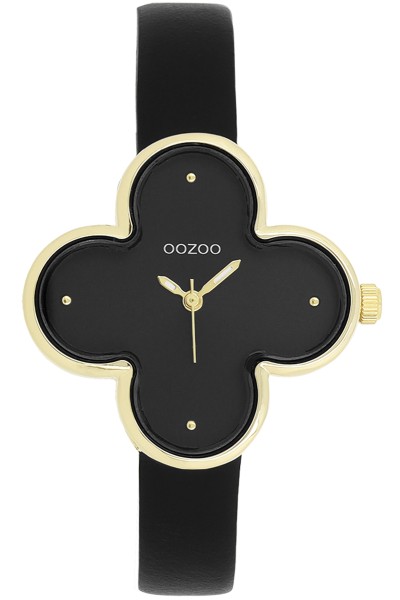 OOZOO Vintage Black Leather Strap C11524