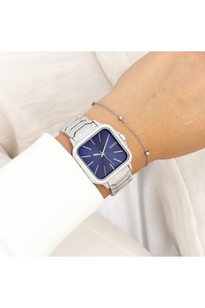 OOZOO Timepieces Bracelet Collection Silver 44mm C11601