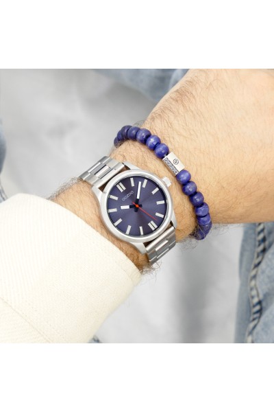 OOZOO Timepieces Bracelet Collection Silver 40mm C11615