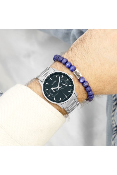 OOZOO Timepieces Bracelet Collection Silver 42mm C11621