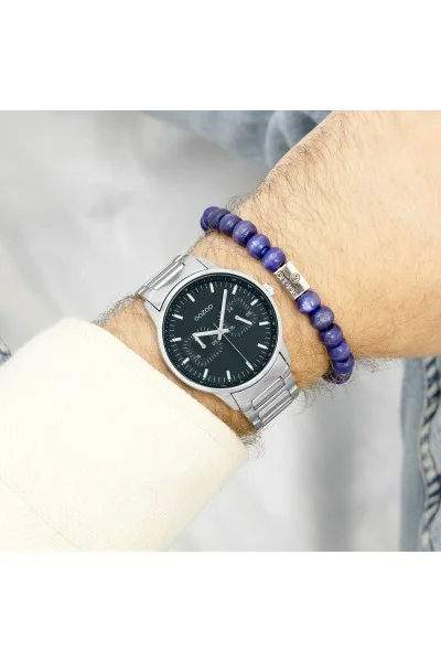 OOZOO Timepieces Bracelet Collection Silver 42mm C11621