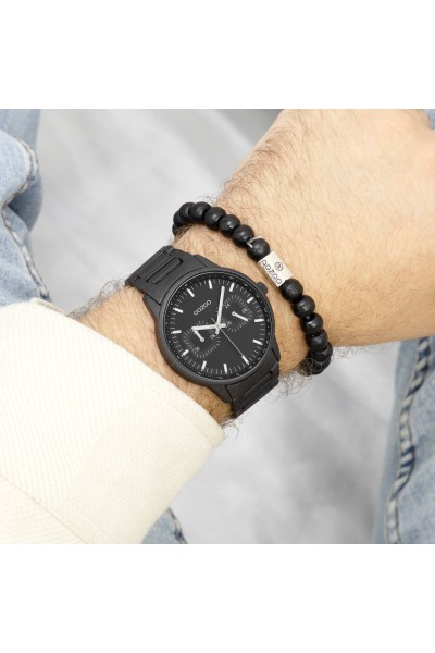 OOZOO Timepieces Bracelet Collection Black 42mm C11624