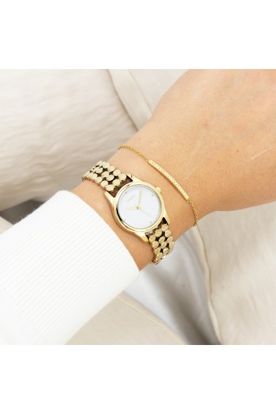 OOZOO Timepieces Ladies Bracelet Gold 28mm C11631