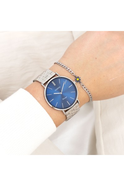 OOZOO Ladies Silver Bracelet 40mm C20401