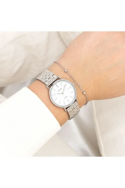 OOZOO Ladies Silver Bracelet 32mm C20405