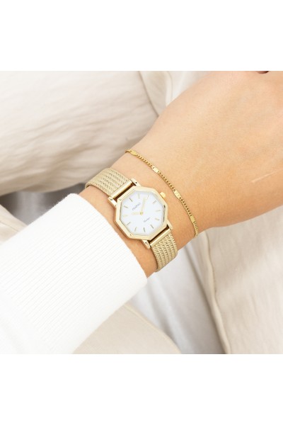 OOZOO Vintage Ladies Bracelet Gold 28mm C20436