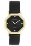 OOZOO Vintage Crystals Black Leather Strap C20479