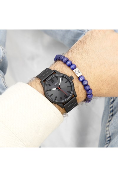 OOZOO Timepieces Bracelet Collection Black 40mm C11619