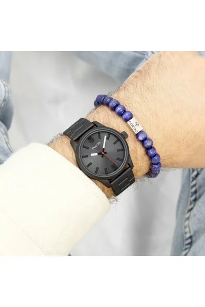 OOZOO Timepieces Bracelet Collection Black 40mm C11619