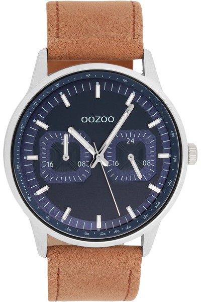 OOZOO Timepieces Brown Leather Strap 42mm C11620