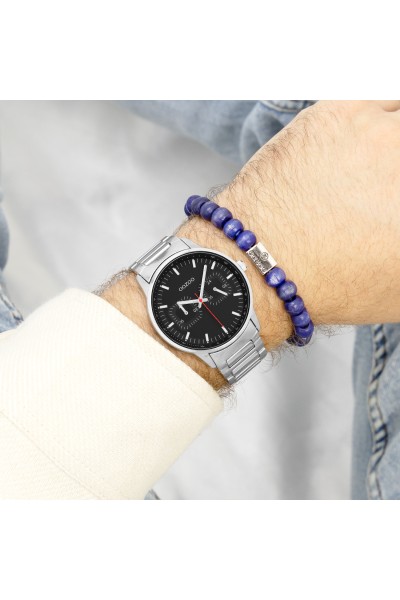 OOZOO Timepieces Bracelet Collection Silver 42mm C11622