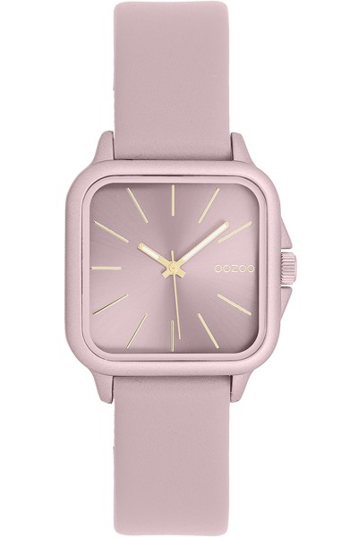 OOZOO Timepieces Pink Leather Strap C11667