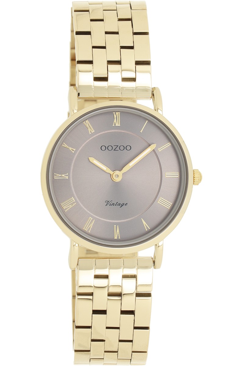 OOZOO Vintage Ladies Bracelet Gold 28mm C20377