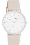 OOZOO Vintage Beige Leather Strap 36mm C20390